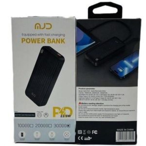 پاوربانک 30000 میلی آمپر ساعت MJD مدل MJD-P003