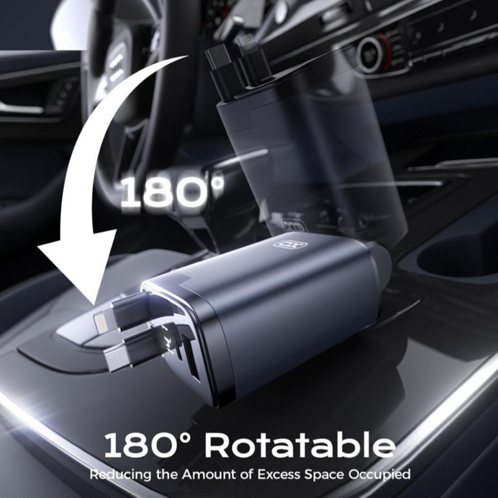 شارژر فندکی خودرو 4in1 مدل XO-CC71 با توان 108 وات - Image 3