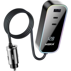شارژر فندکی 120 وات هیسکا مدل HCC-328